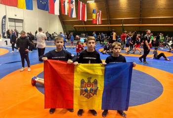 Cahul triumphs at Prague Wrestling Open 2023: Three awards of excellence for young wrestlers!